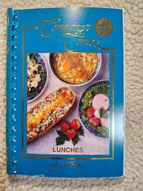 Companys Coming LUNCHES Cookbook Jean Pare 1992 Spiral Bound PB Canada Vintage